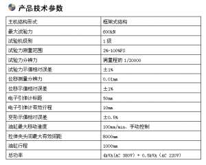 60吨微机屏显卧式拉力试验机