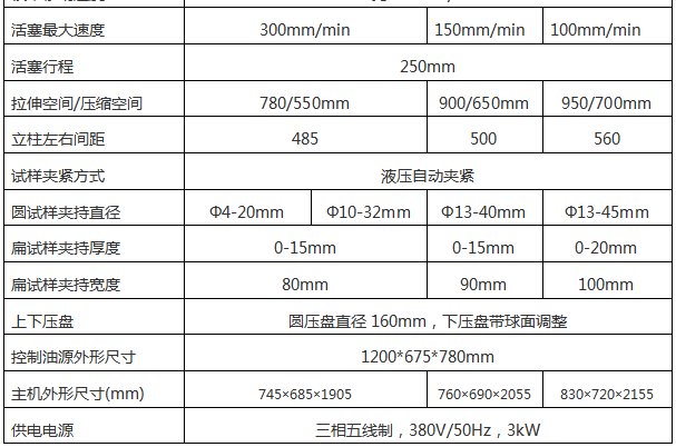 500KN液压金属拉伸试验机